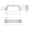 Kipp Pull Handles thermoplastic, front and rear mount K0190.209406 - alternate 2